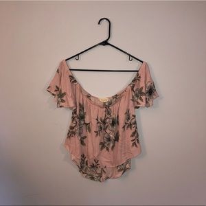 Victoria + Sophia - Off the Shoulder Blouse